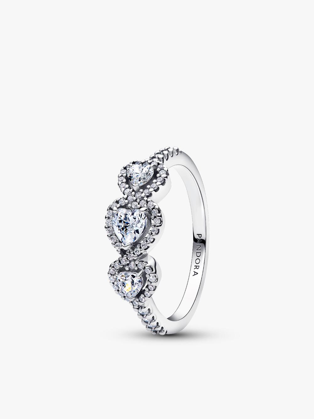 Elevated Heart Stud Earrings