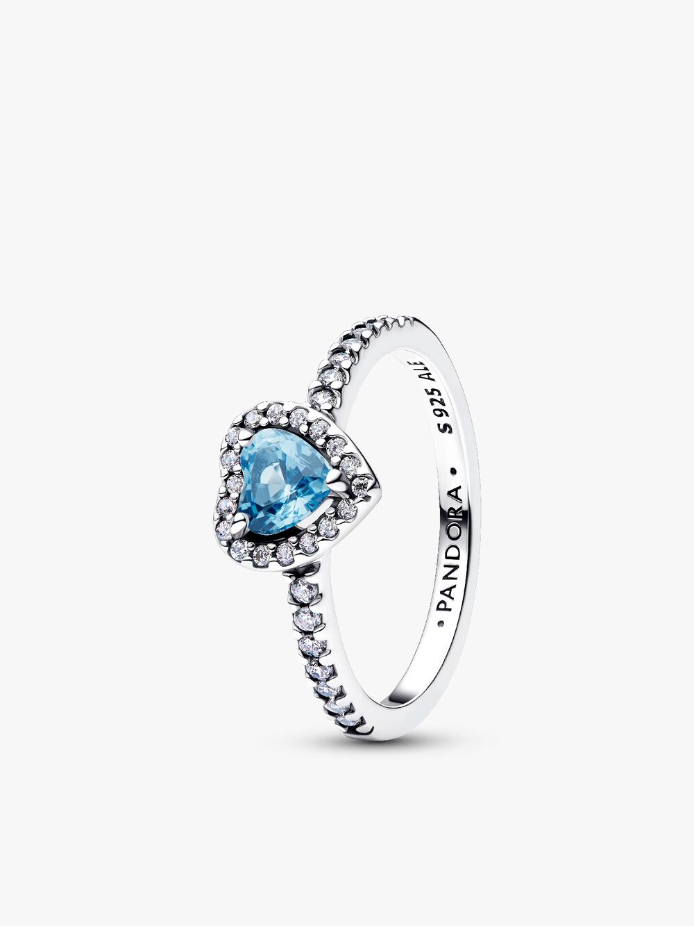 Double Heart Sparkling Ring