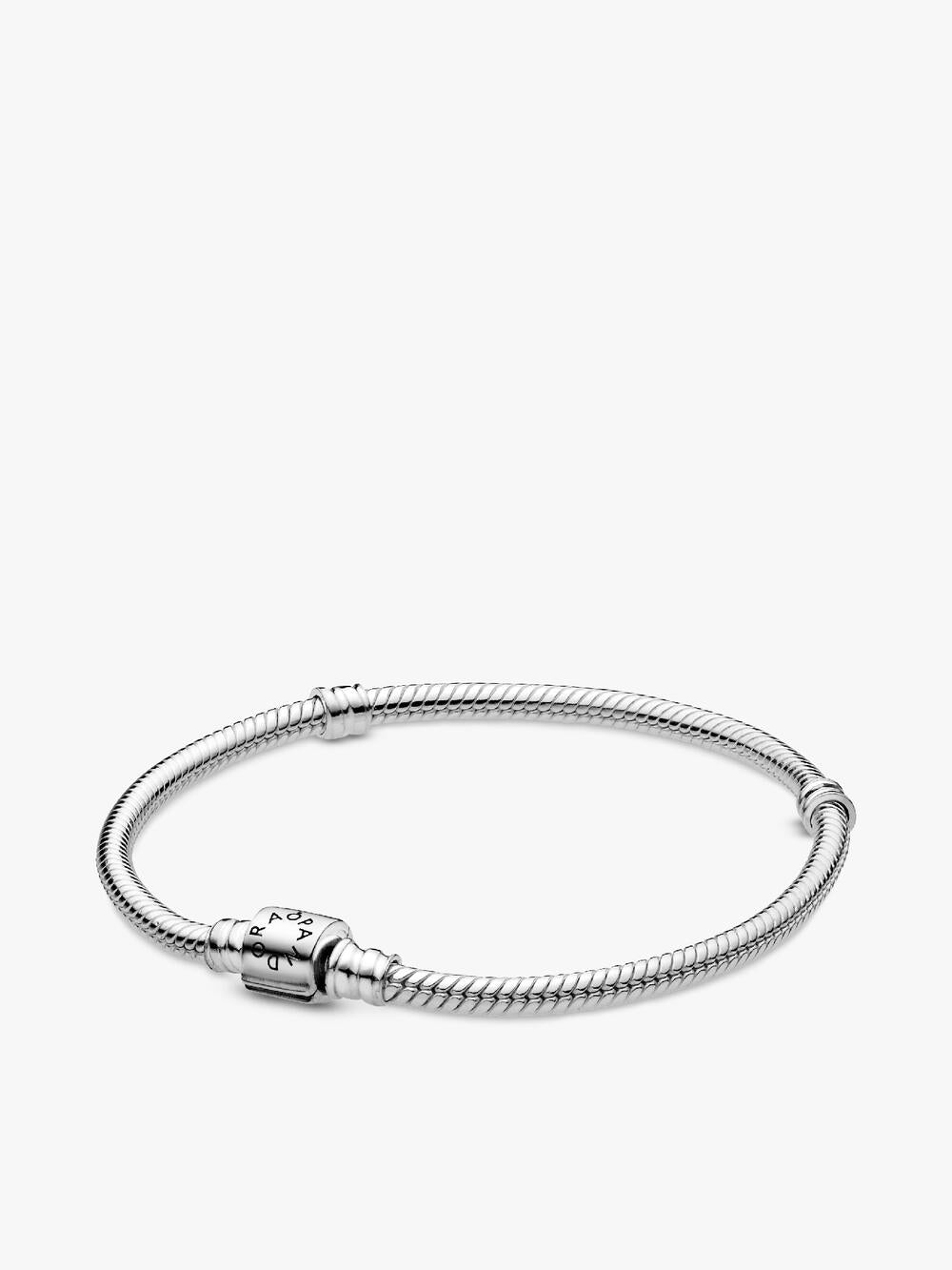 Pandora Moments Asymmetric Star T-bar Snake Chain Bracelet
