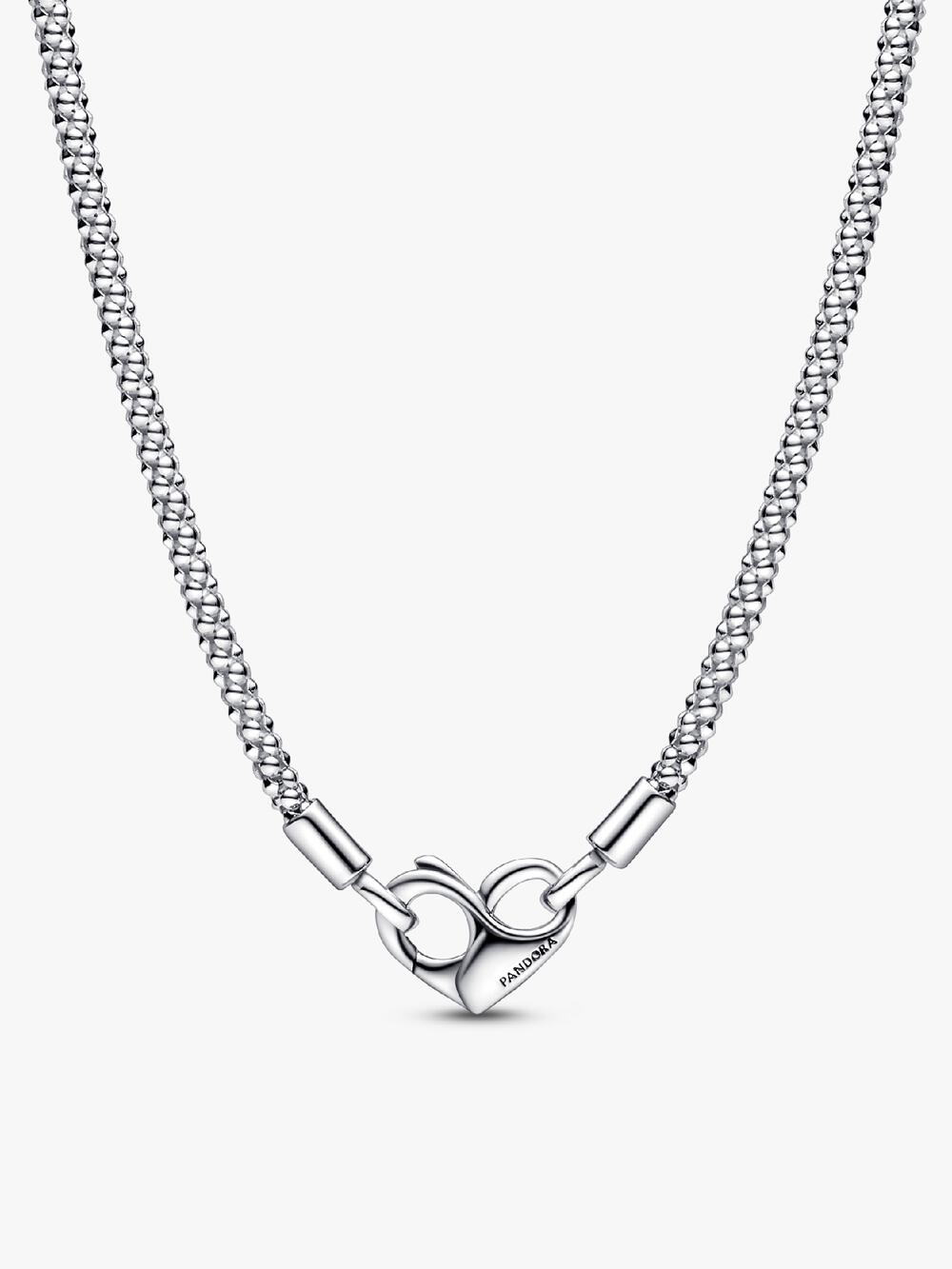 Heart Closure Snake Chain Necklace